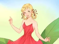 Dress up Thumbelina image