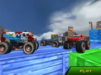 Monster Truck Stunts Sky Driving image