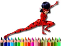 BTS LadyBug Coloring image