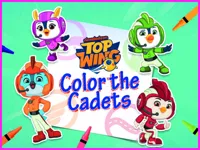 Top Wing: Color the Cadets image