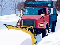 Hidden Snowflakes in Plow Trucks image