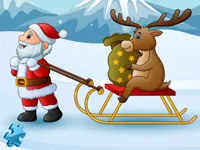 Funny Santa Jigsaw image