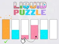 Liquid puzzle : sort the color image