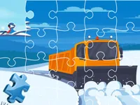 Winter Trucks Jigsaw image