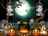 Halloween Twin Ghosts Rescue image