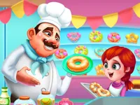 Donut Cooking Game image