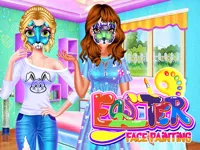 Easter Face Painting image